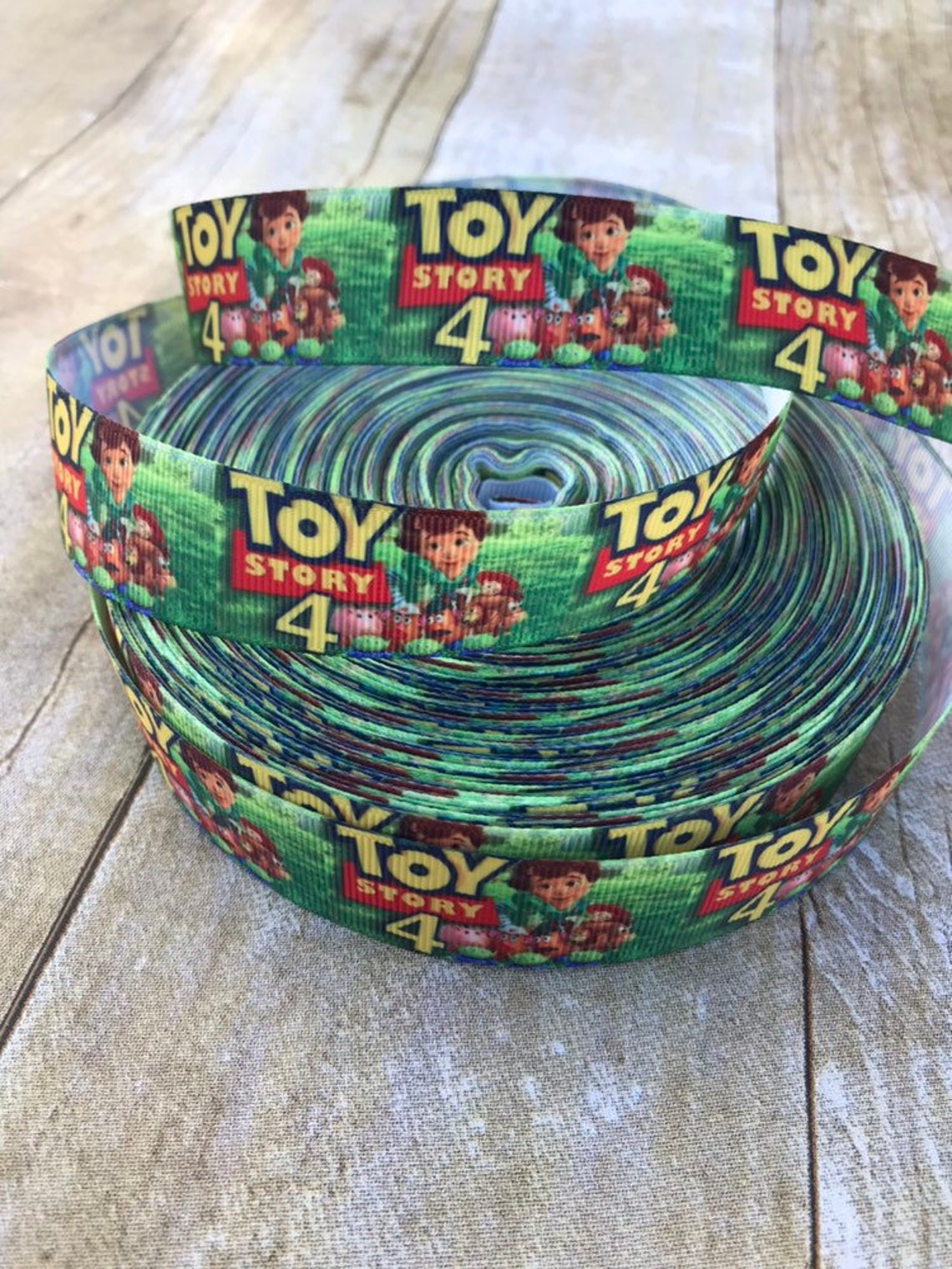 Toy Story 4 Ribbon Disney Movie Ribbon Etsy