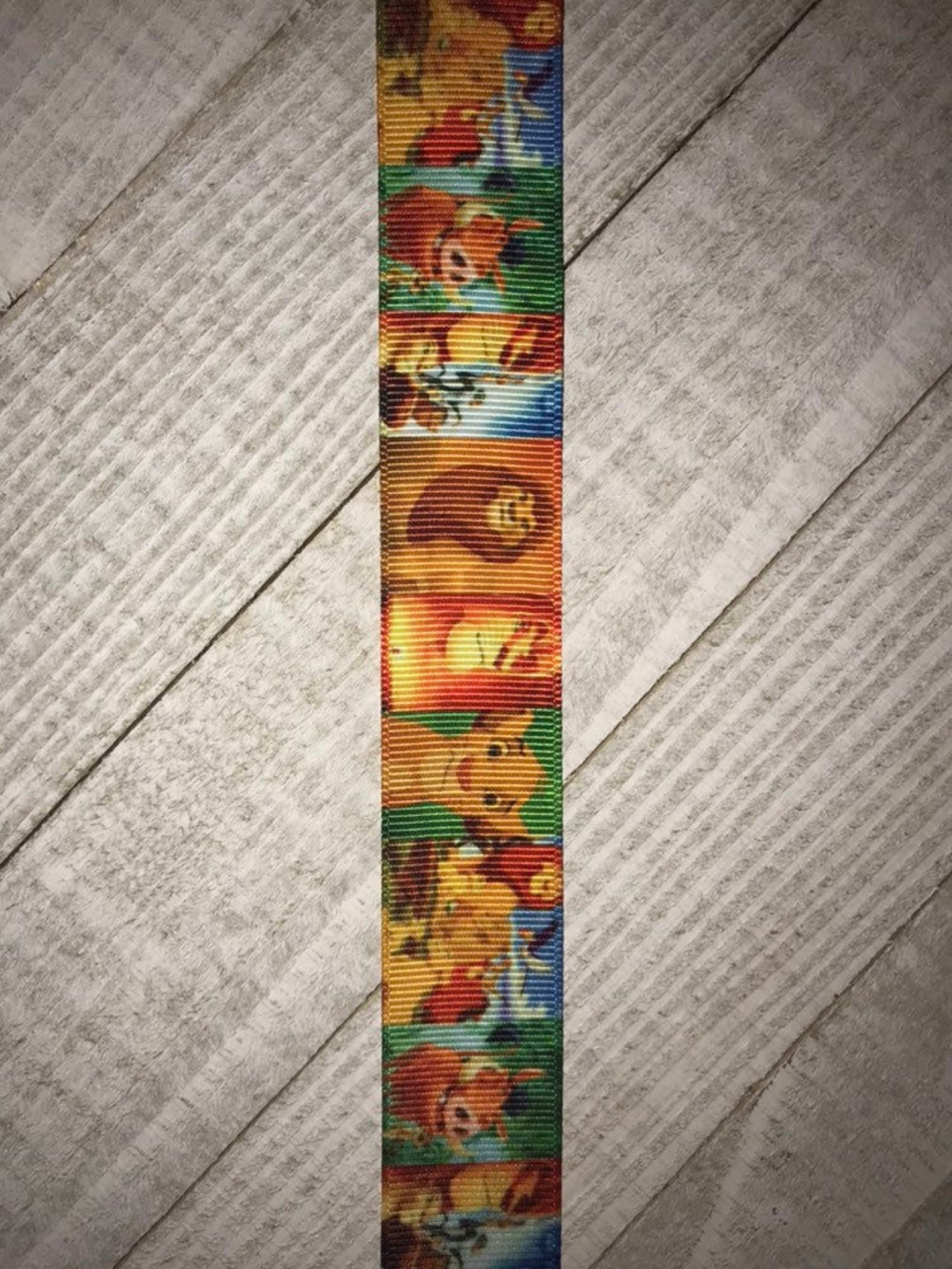 1 wide lion king ribbon sold as 3 yards Etsy