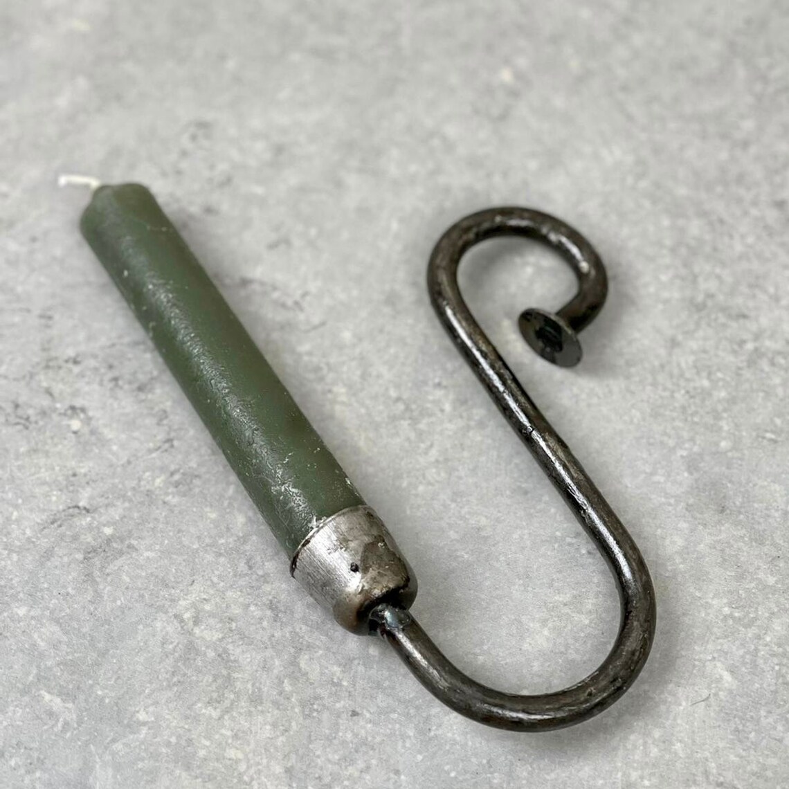 Taper Candle Metal Candle Hook Etsy