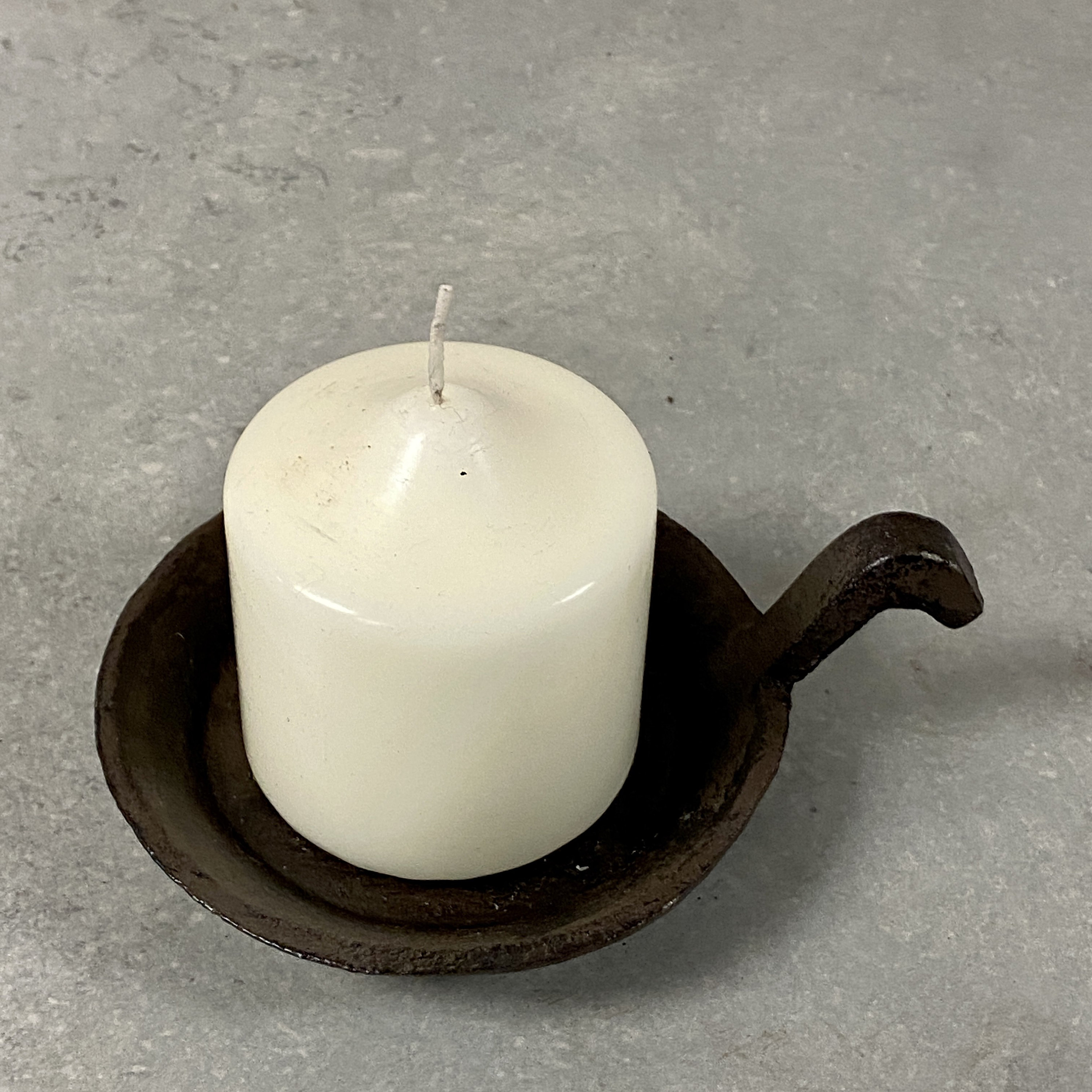Cast Iron Candle Saucer Etsy