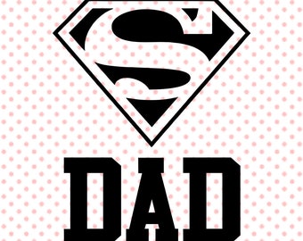 Download Super dad svg | Etsy