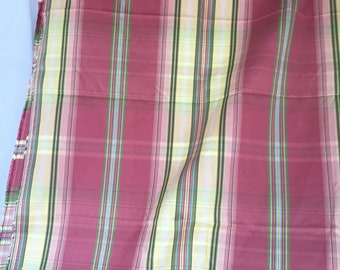 56" Wide Rose Striped Home Decor Fabric for Pillows , cushions, or seats