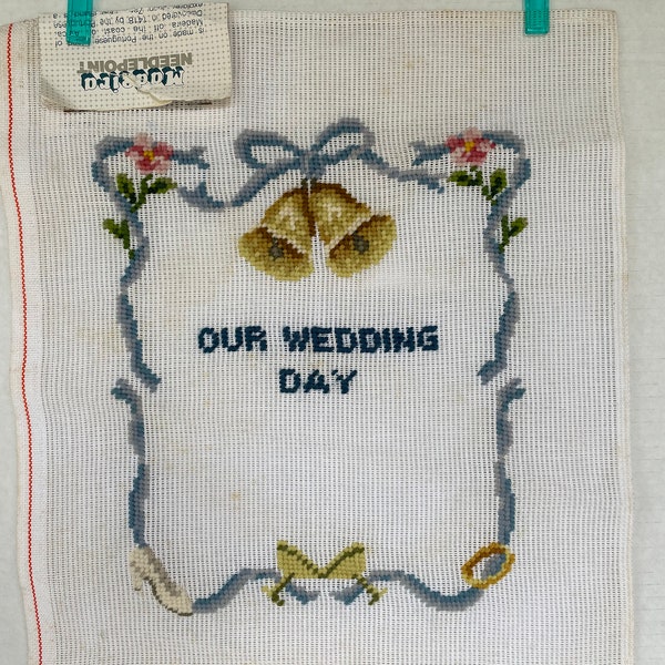 Wedding Needlepoint Etsy