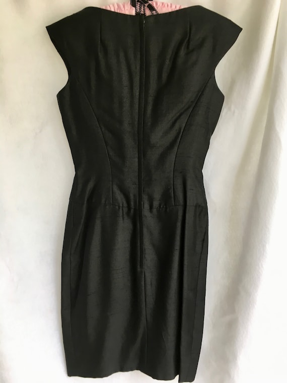 60's Mam'selle Little Black dress Size XS - image 2