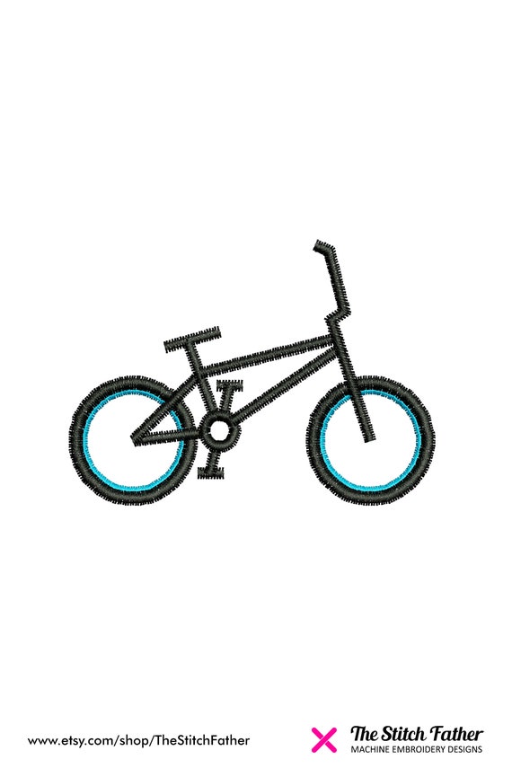 van mening zijn voorbeeld Haiku Mini BMX Machine Borduurwerk ontwerp Freestyle fietsen - Etsy Nederland