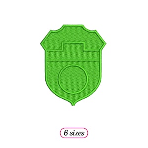 Mini Park Ranger Badge Machine Embroidery design - 6 sizes - INSTANT DOWNLOAD