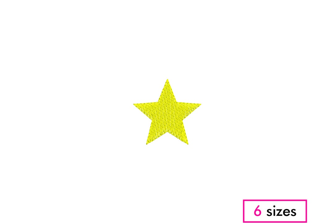 Mini Star Machine Mini Star Machine Embroidery Design Tiny Stars Small Star - Etsy