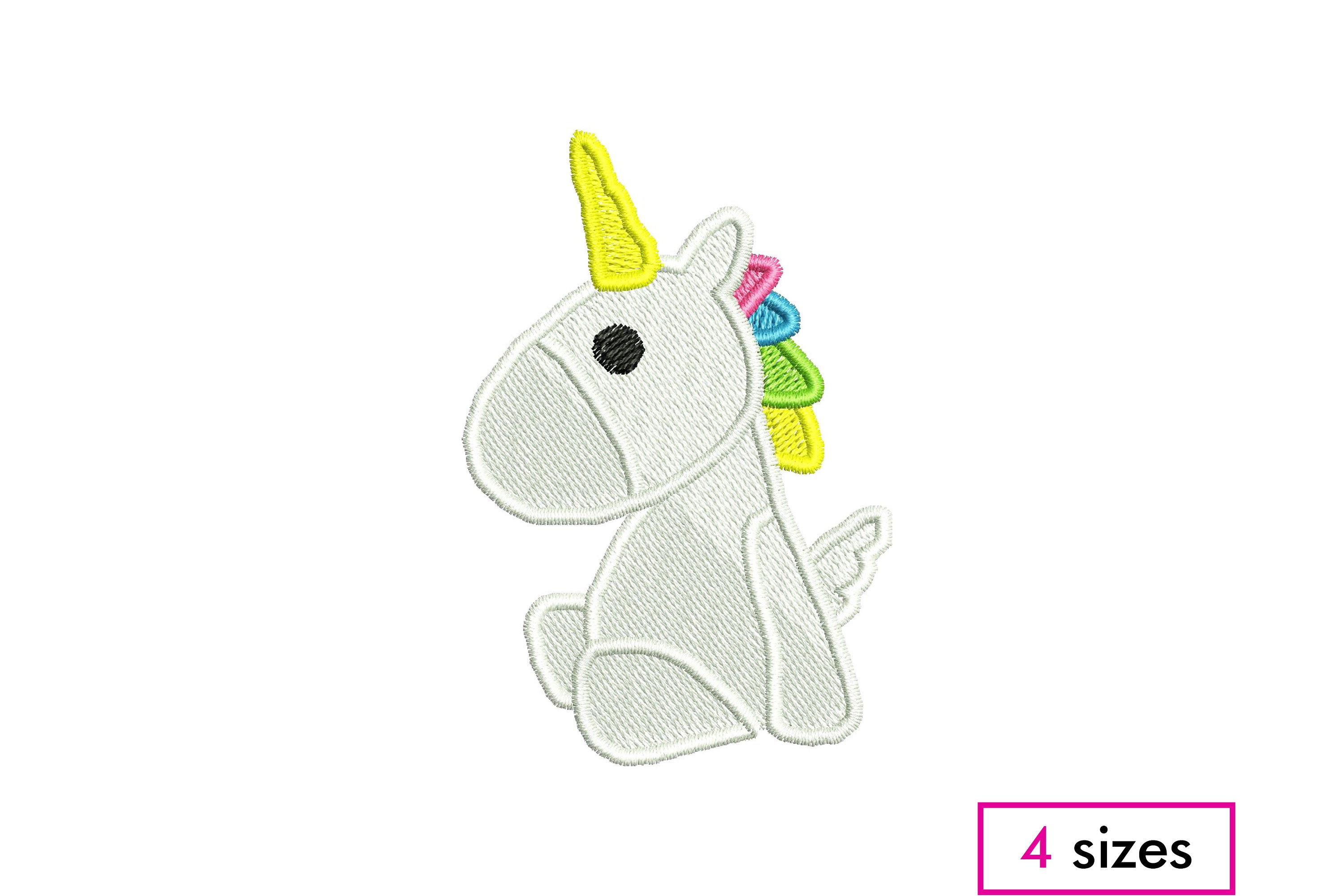 LAVENDER COLOR HAND TOWEL UNICORN MAGICAL DESIGN EMBROIDERED
