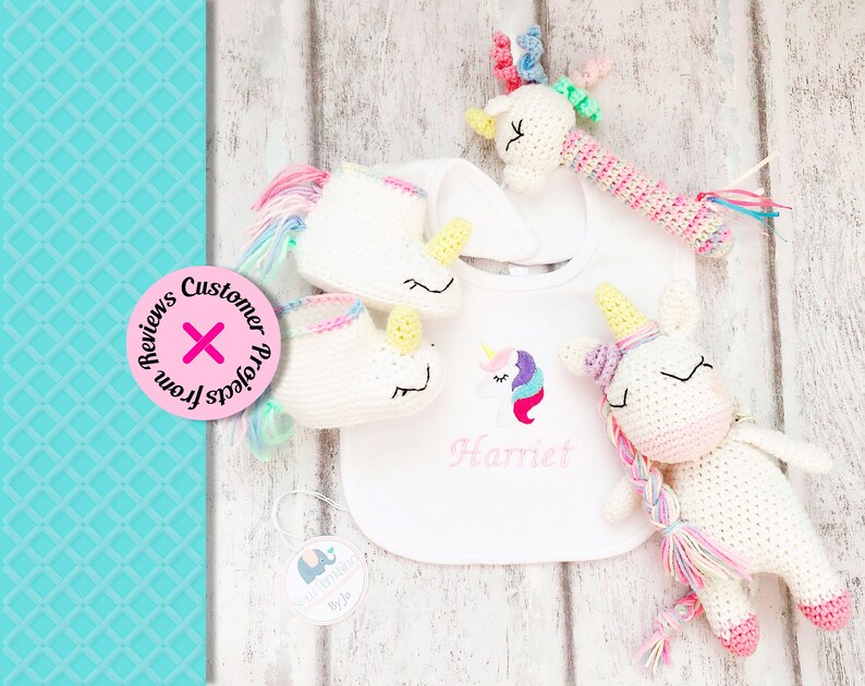 Mini Unicorn Head Machine Embroidery Design Cute Fairy - Etsy