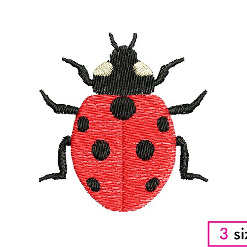 Beetle Bug Insect Machine Embroidery Applique Design 5x7 8x8 - Etsy