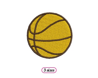 Mini Basketball Machine Embroidery design - 3 sizes - INSTANT DOWNLOAD