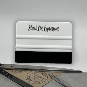 Vinyl Application Squeegee | Sticker Applicator| Vinyl Applicator | Vinyl Decal Tool | 4&quot; Vinyl Squeegee