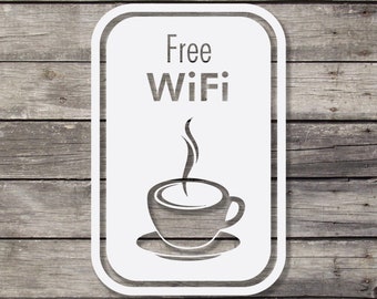 Adesivo Finestra Auto Hot Spot Wifi Gratuito 2 Pezzi Business - Foto 10