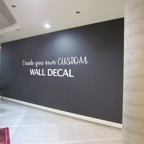 Wall Decal for Business Custom Wall Mural for Office Etsy