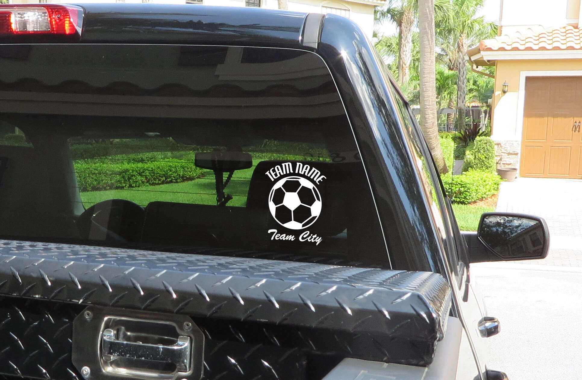 Custom Soccer Decal Sports Window Decal Sports Team Decal Etsy UK