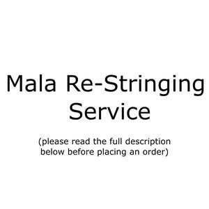 Mala Re-Stringing Service