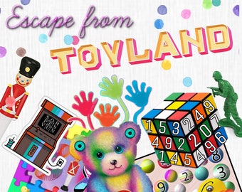 Escape Room Printable – Toy Land: Fantasy Puzzle Game for Kids