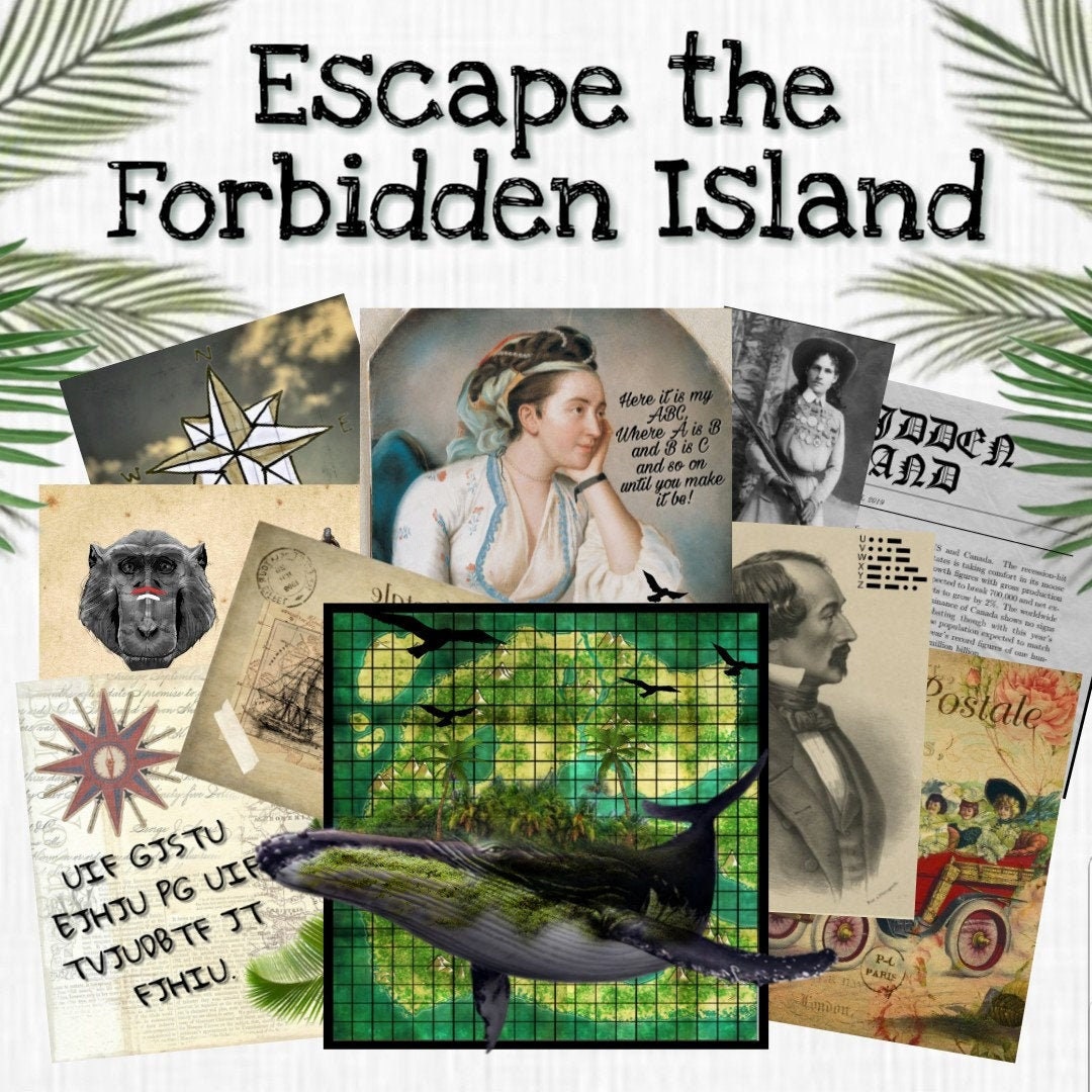 Forbidden Island Adventure Board Game Storage Tin 2-4 Players 2010  Gamewright