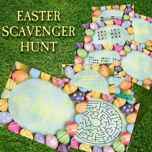 Easter Escape Room Printable – Treasure Hunt Clues & Family Game Kit
