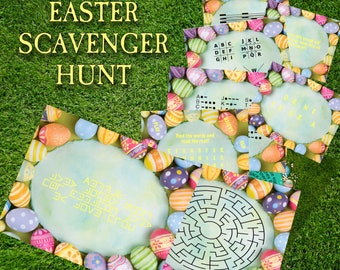 Easter Escape Room Printable – Treasure Hunt Clues & Family Game Kit