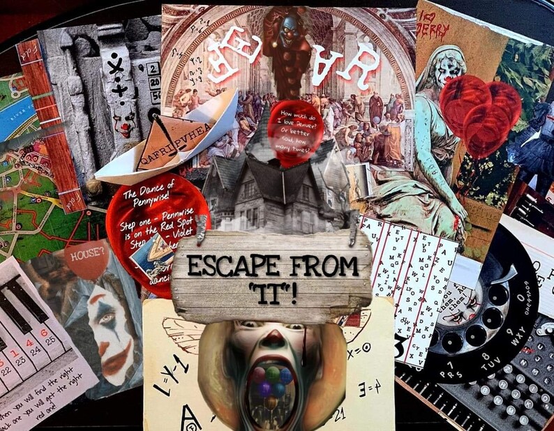 Escape Room Game DIY Printable Game Kit IT Printable ...