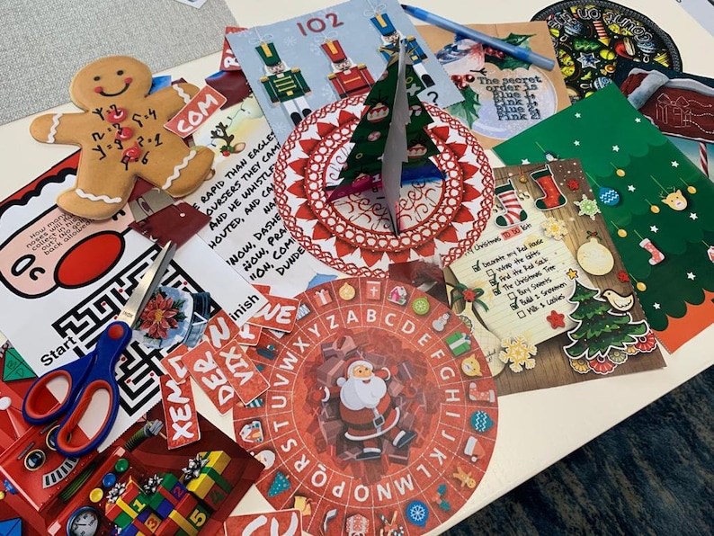escape room game diy printable game kit for kidsthe great