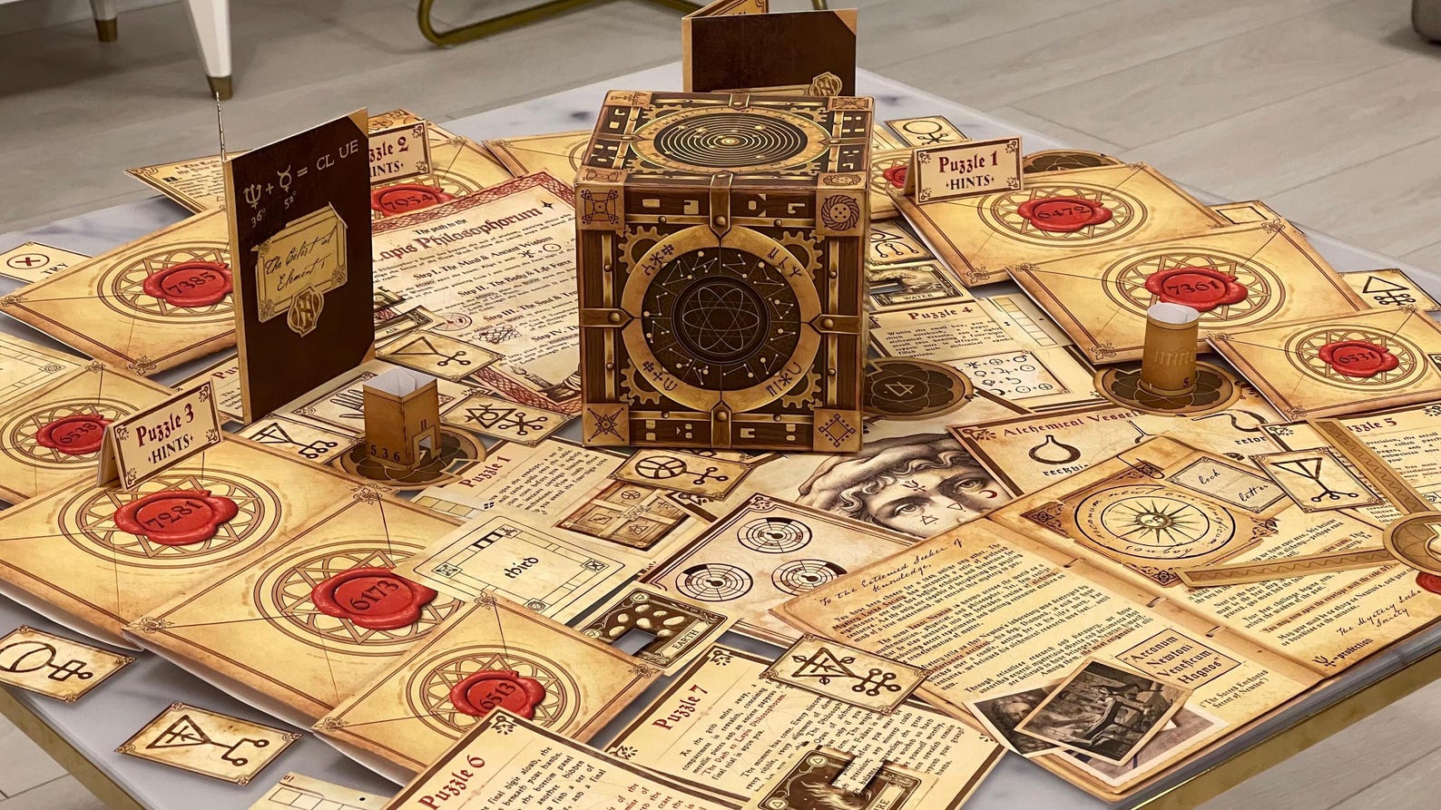 Alchemist Box Escape Room Printable – the Alchemist’s Box: Alchemy Puzzle Game for ...