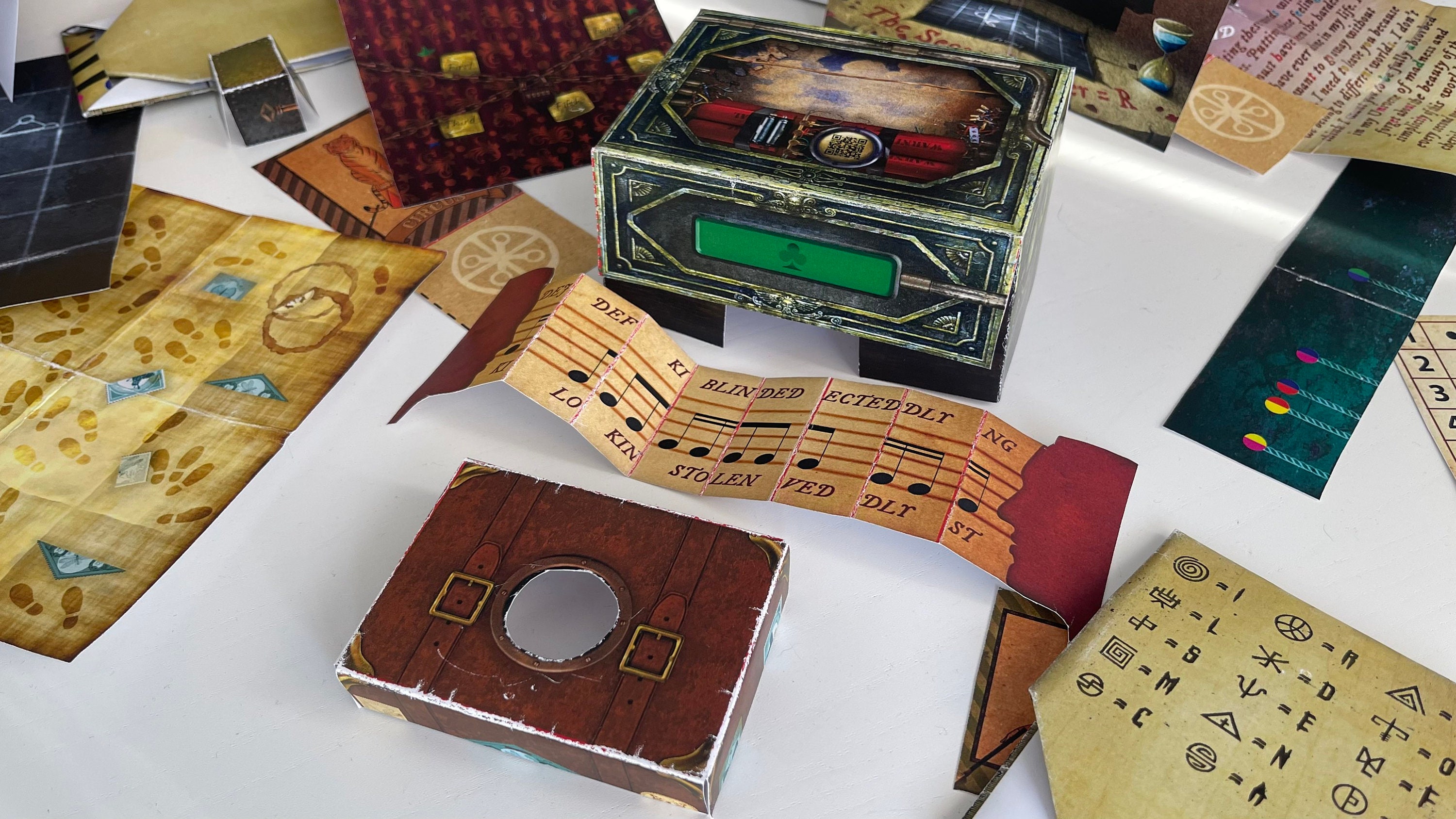 Escape Room Game DIY Printable Game Kit the Puppet Show Escape Etsy UK