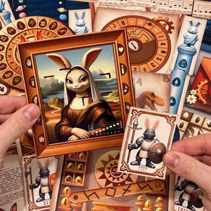At-home Easter escape room printable pack featuring time machine adventure and spring-themed historical challenges