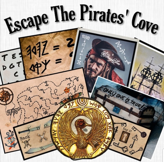 Pirates Mobile Escape (60 minutes, 10 players) - Escape Room Supplier