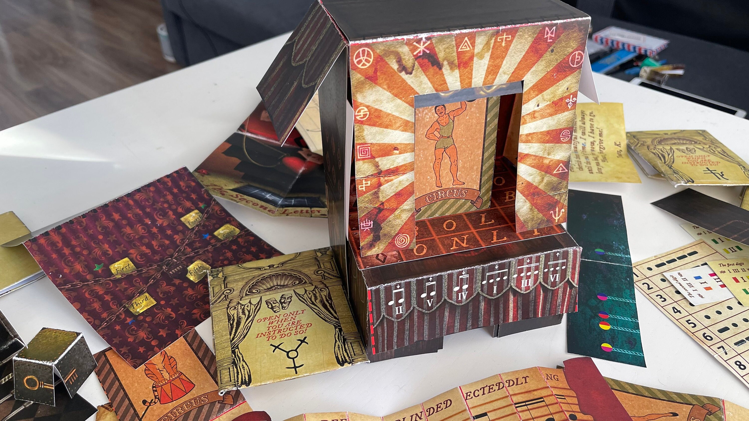 Escape Room Game DIY Printable Game Kit the Puppet Show Escape Etsy