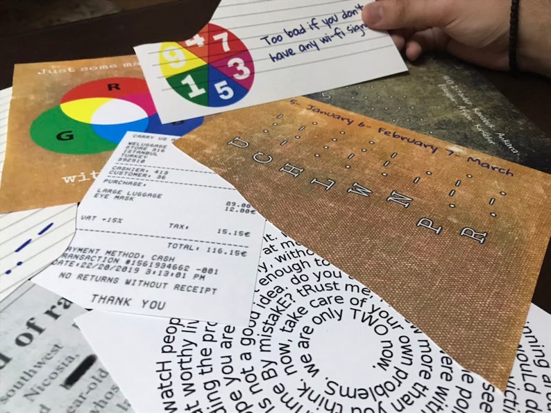 Crime-themed printable escape room for teens and adults. Explore a killer’s lair, decode newspaper clippings and hidden symbols, and escape. Fast-paced 30-minute gameplay with print-and-play format. Works well as a quick group challenge.