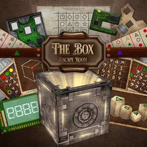 Escape Room Printable – The Box: Mystery Puzzle Game for Adults