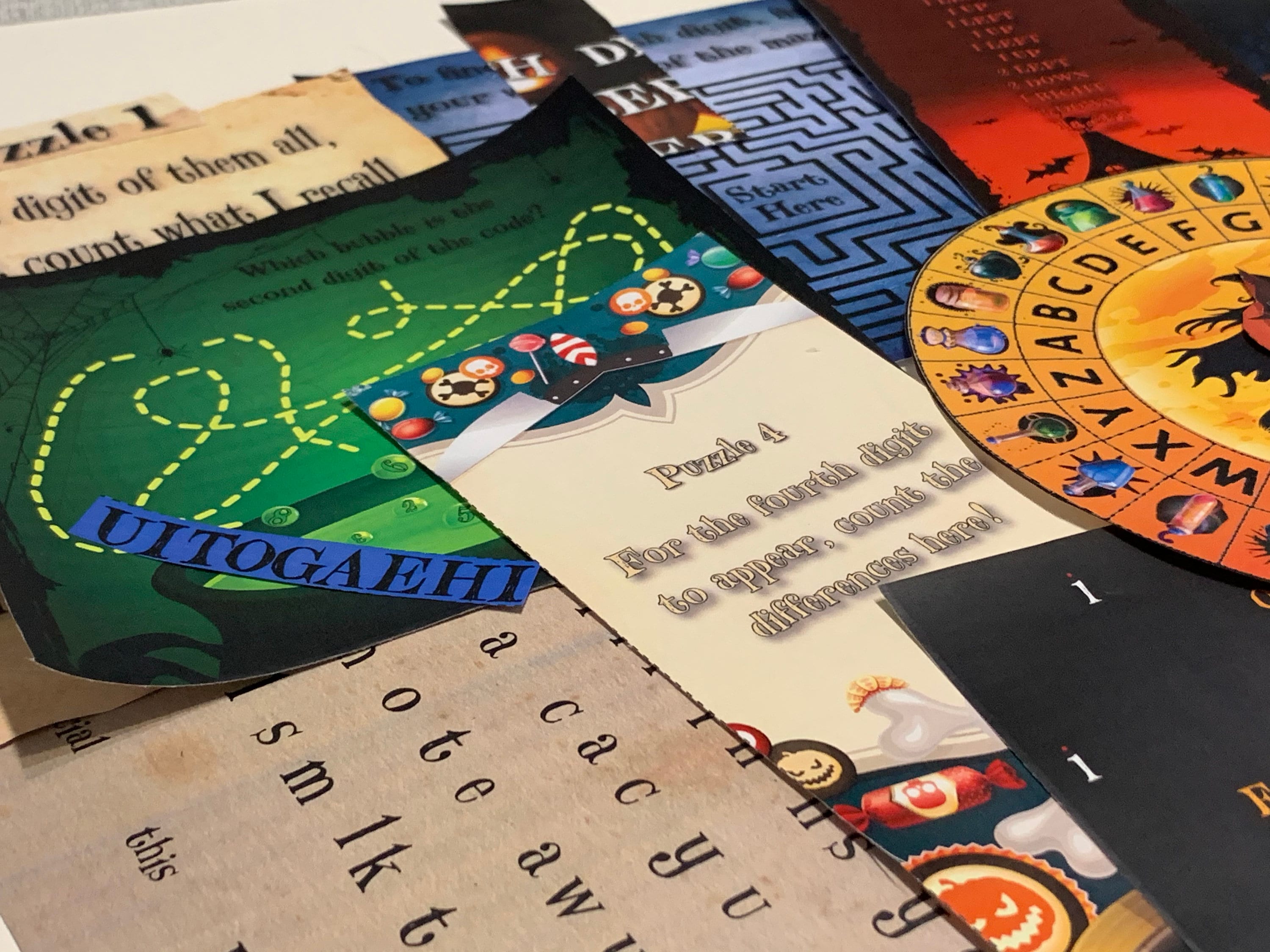 Halloween Escape Room Game DIY Halloween Printable Game Kit | Etsy
