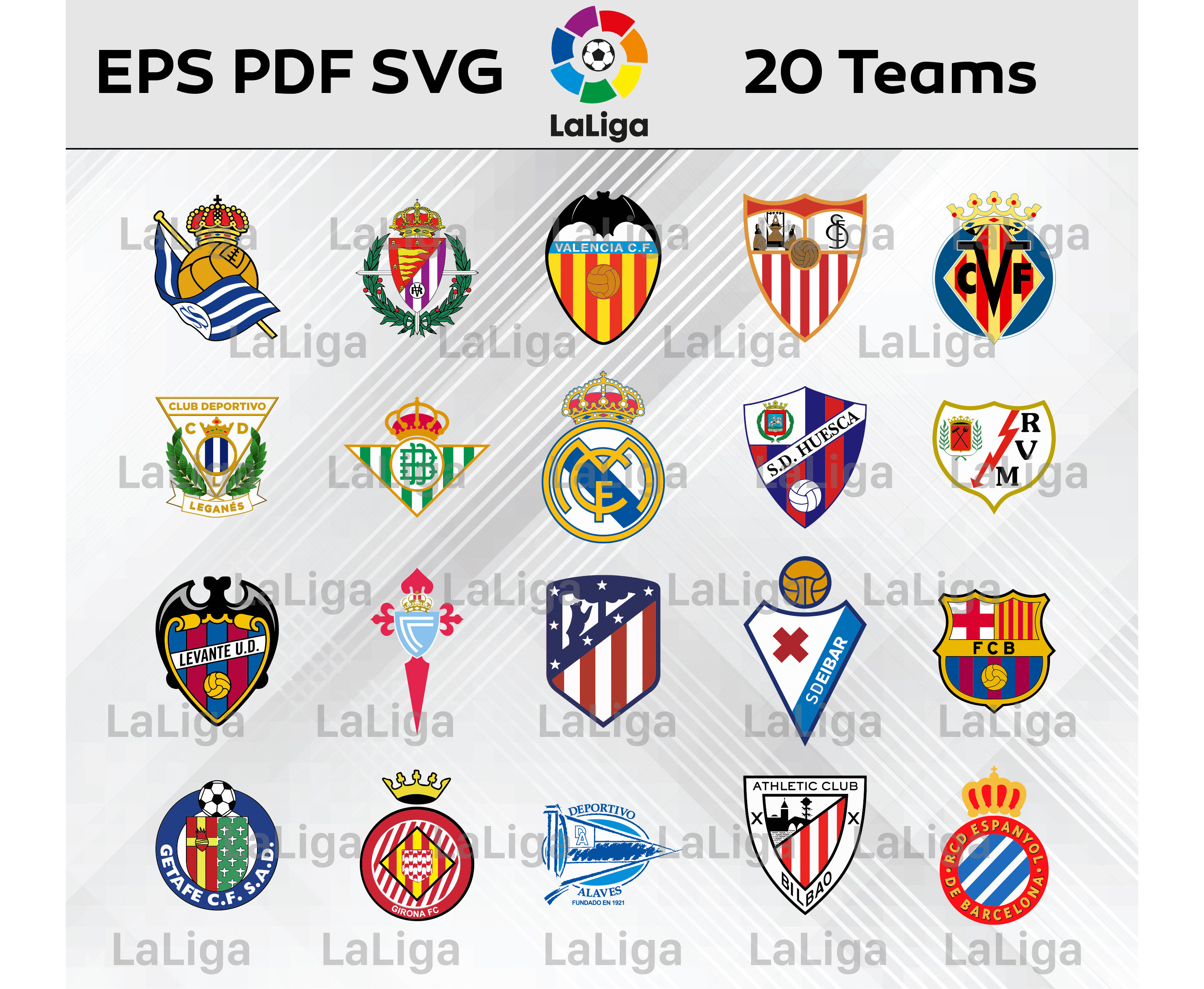 Spanish Football Team Logos Real Madrid Svg Barcelona and ...
