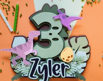 Dinosaur Cake Topper, Three Rex Dinosaur, Two Rex, Dinosaur Birthday, Dinosaur Party