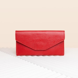 Echtleder Geldbörse für Damen - Elegante Damen Clutch - Leder Geldbörse für Sie