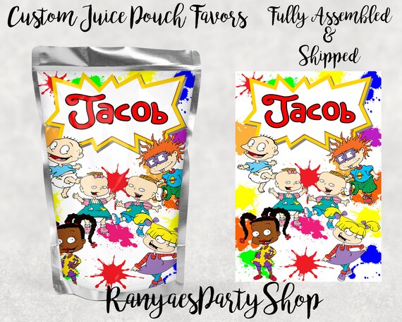 Paper Rugrats Rugrats Birthday Printables 12 Personalized Rugrats ...