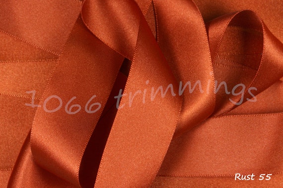 10mm 15mm 25mm 35mm /& 50mm Berisfords Rose Gold Satin Ribbon 9792 New Shade