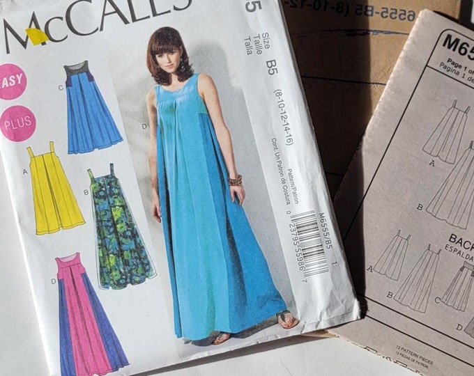 Maxi Dress Sewing Patterns for Womens Dresses Knee Length and Long ...