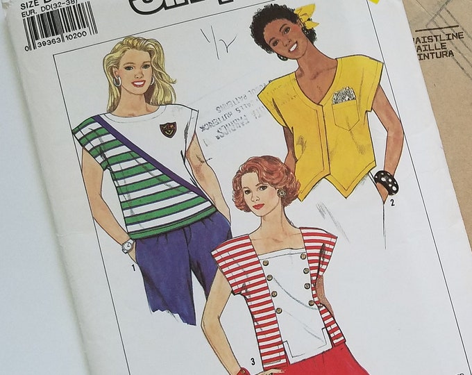 Square Neck Top Sewing Patterns for Womens Tops V Neck & Square Neck ...