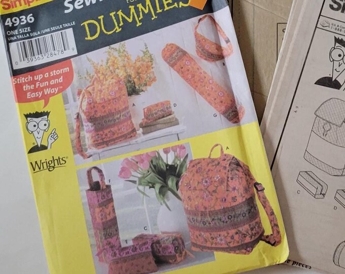 Backpack Sewing Patterns for Womens Bags Fanny Pack Cosmetic Bag Yoga ...