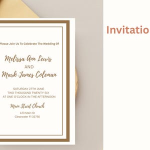 Rectangle Borders SVG PNG Wedding Invitation Frames Clipart, Invite Card Making & Labels SVG, Digital Borders Png, Cut Files Svg Jpg Dxf Eps