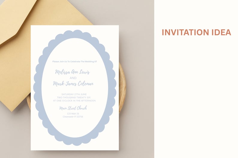 Scalloped Oval Frame SVG Scallop Border PNG Invitation Shapes, Wedding Invite Card Making & Label, Frame Template Digital Frames Png Dxf Eps