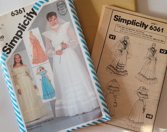 Vintage UNCUT Simplicity 6361 Sewing Pattern
