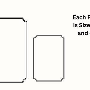 Rectangle Borders SVG PNG Wedding Invitation Frames Clipart, Invite Card Making & Labels SVG, Digital Borders Png, Cut Files Svg Jpg Dxf Eps