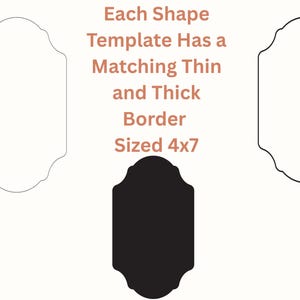 Ornate Shapes SVG Menu Card SVG Wedding Invitation Cut File Laser Cut File Border Clipart, Elegant Invitation Template Cricut Wedding Invite