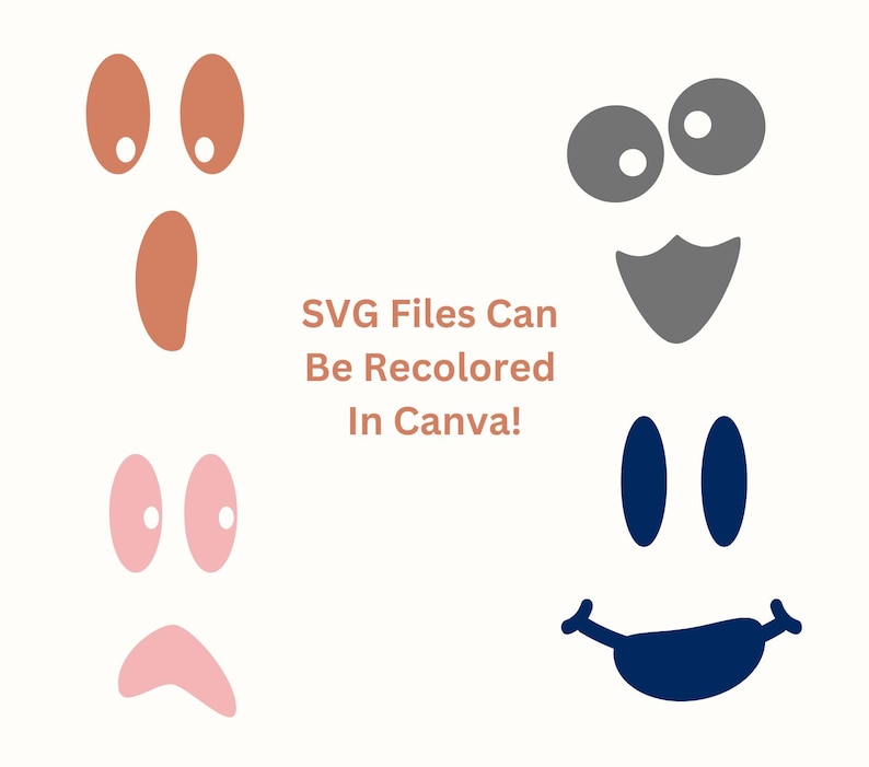 Ghost Face SVG Bundle PNG, Cute Halloween Shirt Pumpkin Carving, Jack O Lantern Faces Svg Png Jpg Dxf Eps Scary Pumpkin Halloween Faces