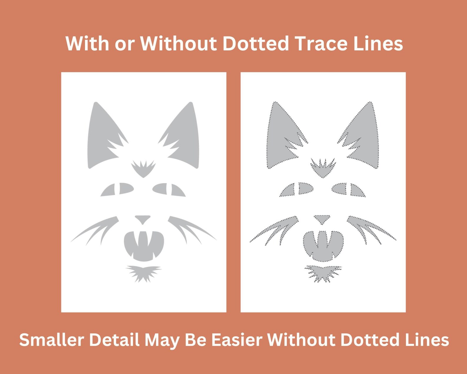 Pumpkin Carving Stencils Halloween Cat Face Jack O Lantern Faces ...