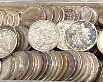 1921 Morgan Silver Dollars Random Mint 100% Geniune US Mint Circulated Coins